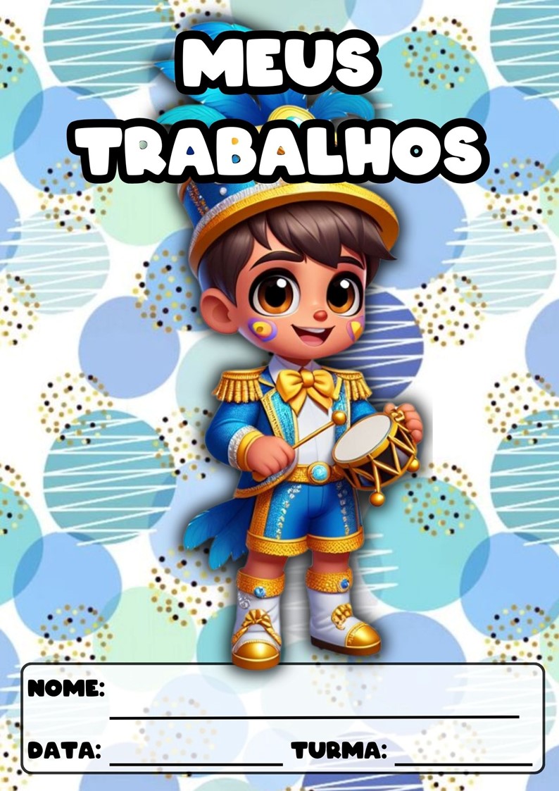 CAPAS PARA ATIVIDADES TEMA CARNAVAL CAPAS PARA ATIVIDADES DE CARNAVAL