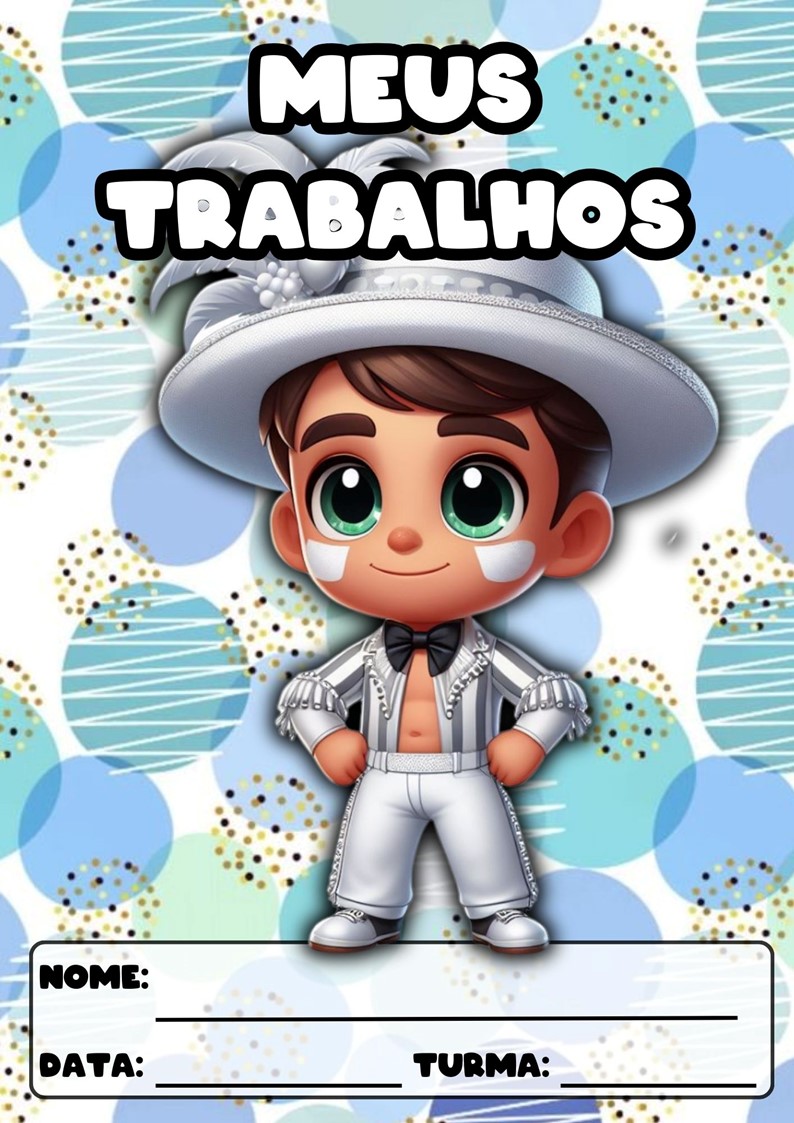CAPAS PARA ATIVIDADES TEMA CARNAVAL CAPAS PARA ATIVIDADES DE CARNAVAL