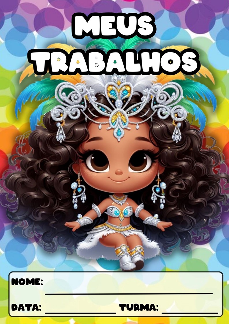 CAPAS PARA ATIVIDADES TEMA CARNAVAL CAPAS PARA ATIVIDADES DE CARNAVAL