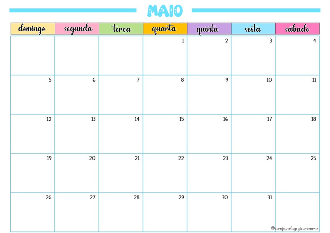 Calendário e Planner animais e crianças Calendário e Planner animais e crianças @corujapedagogicarecursos