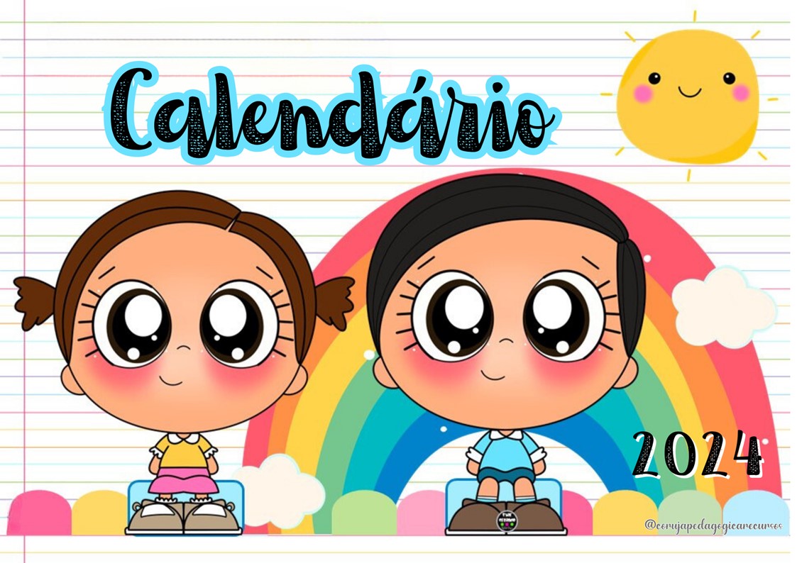 Calendário e Planner animais e crianças Calendário e Planner animais e crianças @corujapedagogicarecursos