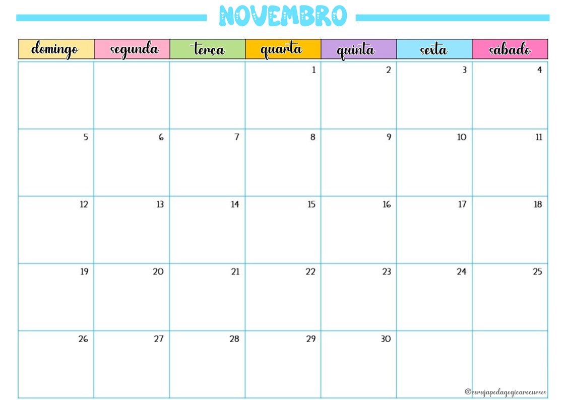 Calendário e Planner animais e crianças Calendário e Planner animais e crianças @corujapedagogicarecursos