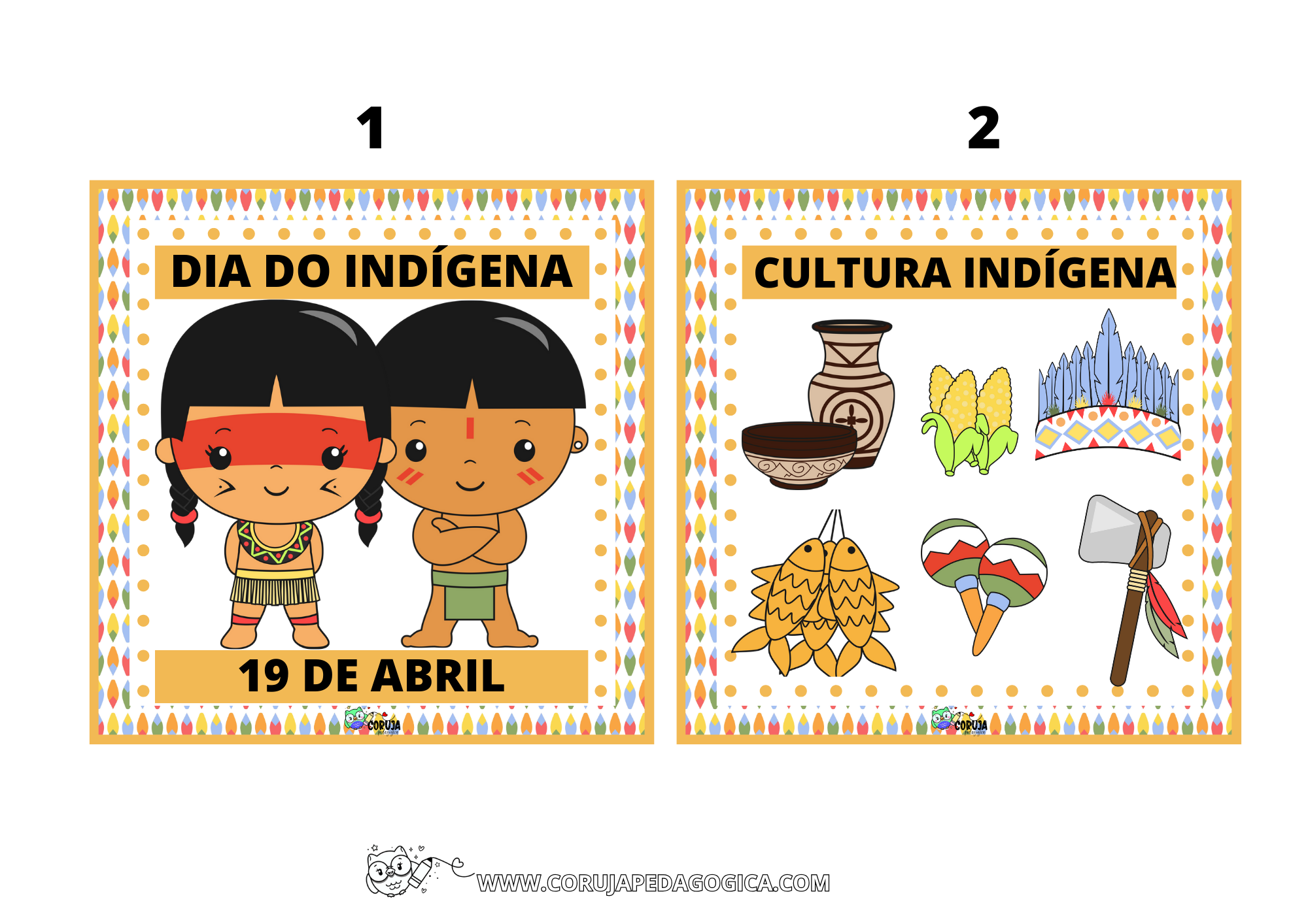 FLASH CARDS CULTURA INDÍGENA