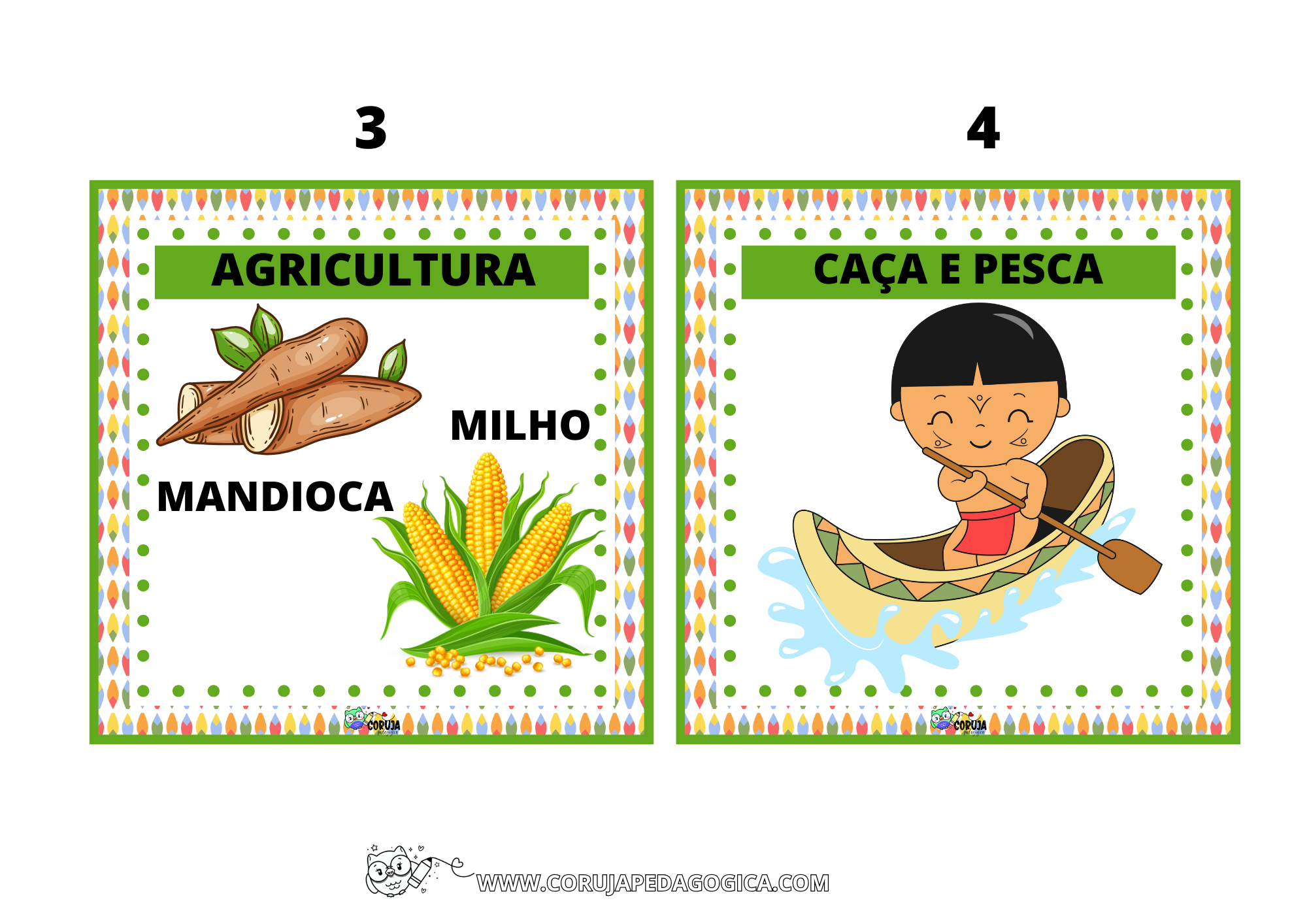 FLASH CARDS CULTURA INDÍGENA