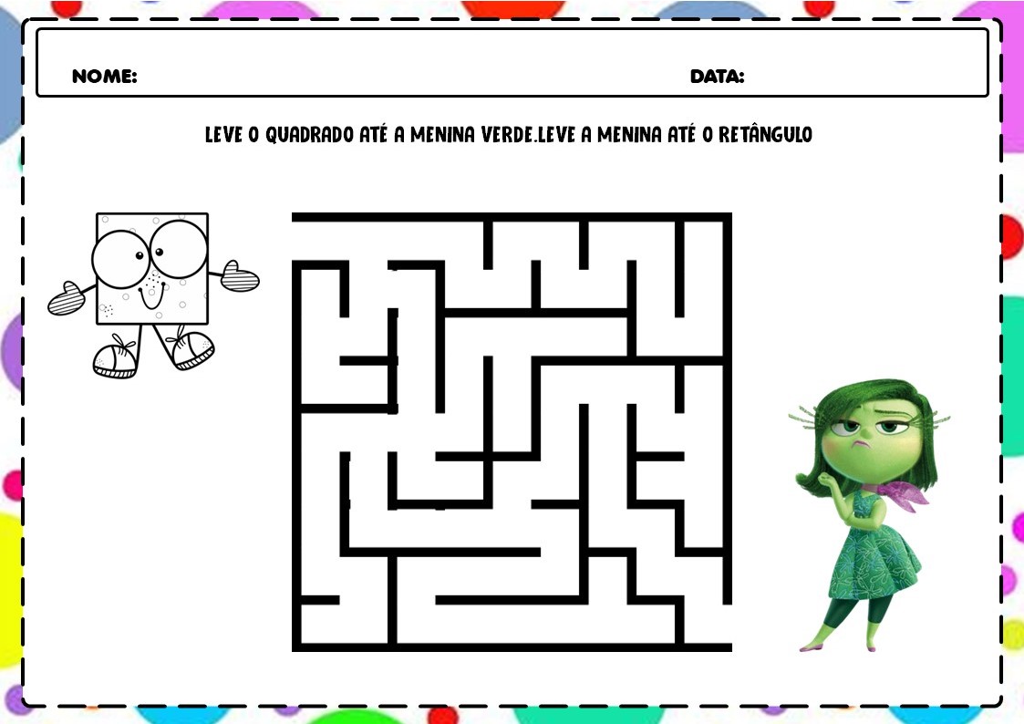 AMOSTRA GRATIS Atividades para a Pré-escola DIVERTIDAMENTE 2