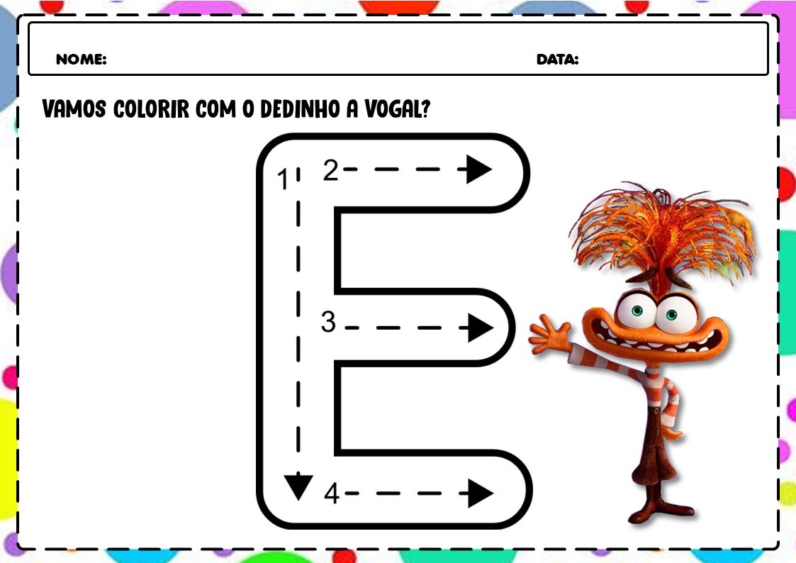 AMOSTRA GRATIS Atividades para a Pré-escola DIVERTIDAMENTE 2