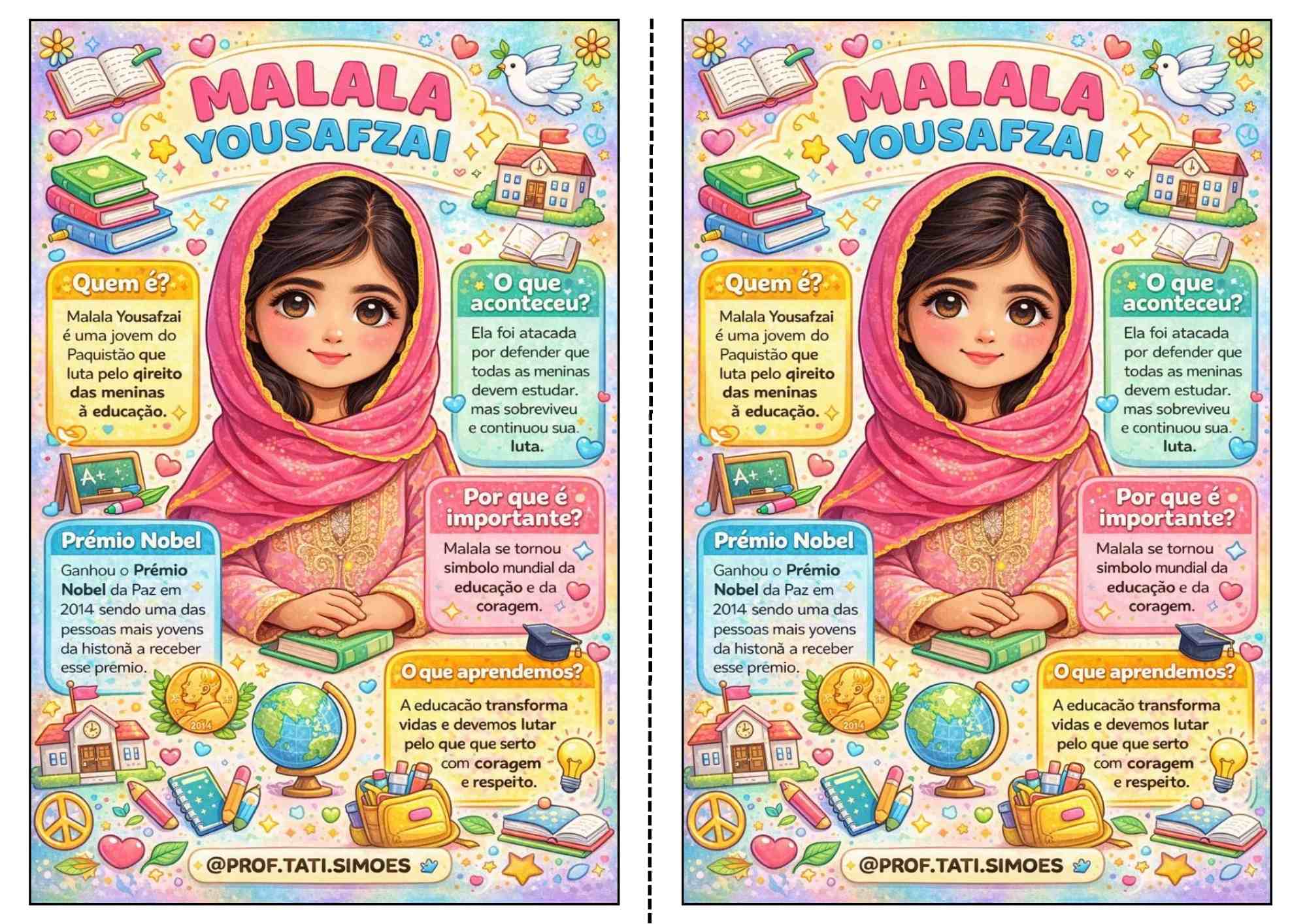 QUEM É MALALA Yousafzai_ @prof.tati.simoes