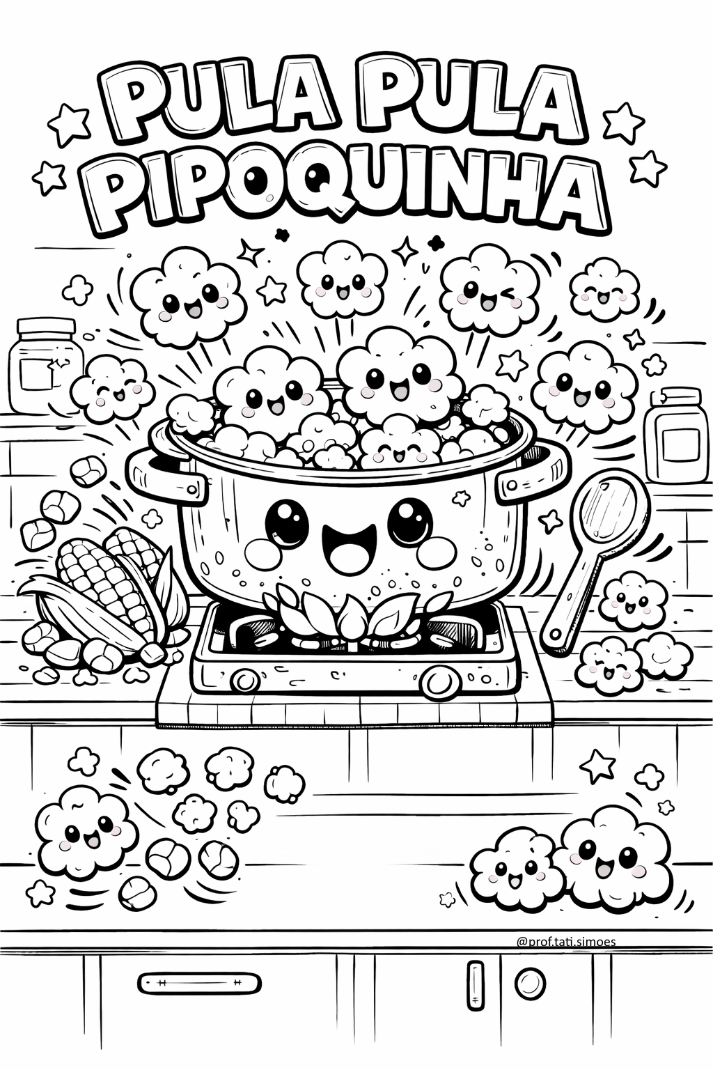 Pula Pula Pipoquinha: Música, Sequência Lógica e Alfabetização