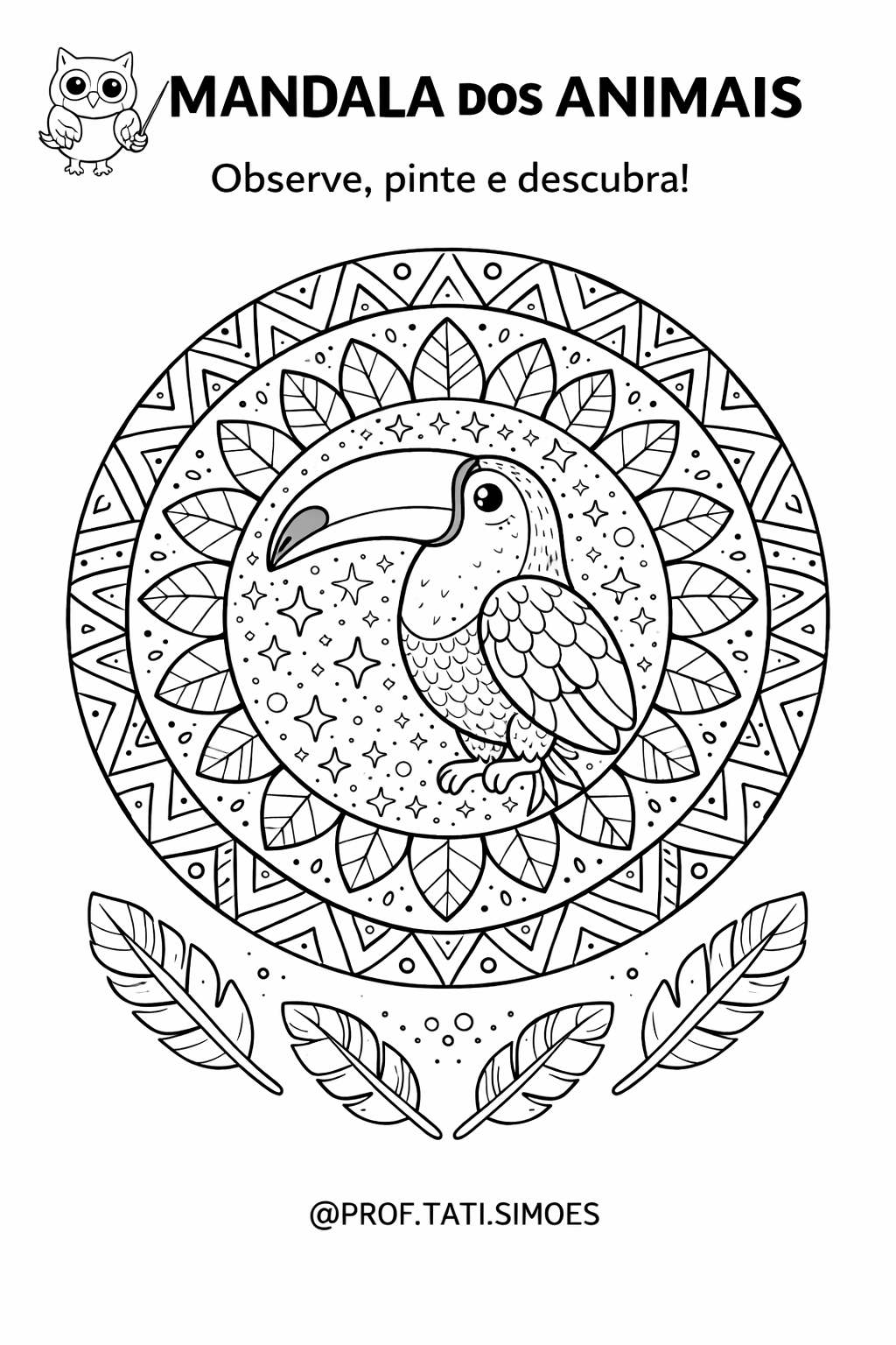 Pedagógicas com Grafismos e Natureza @prof.tati.simoes