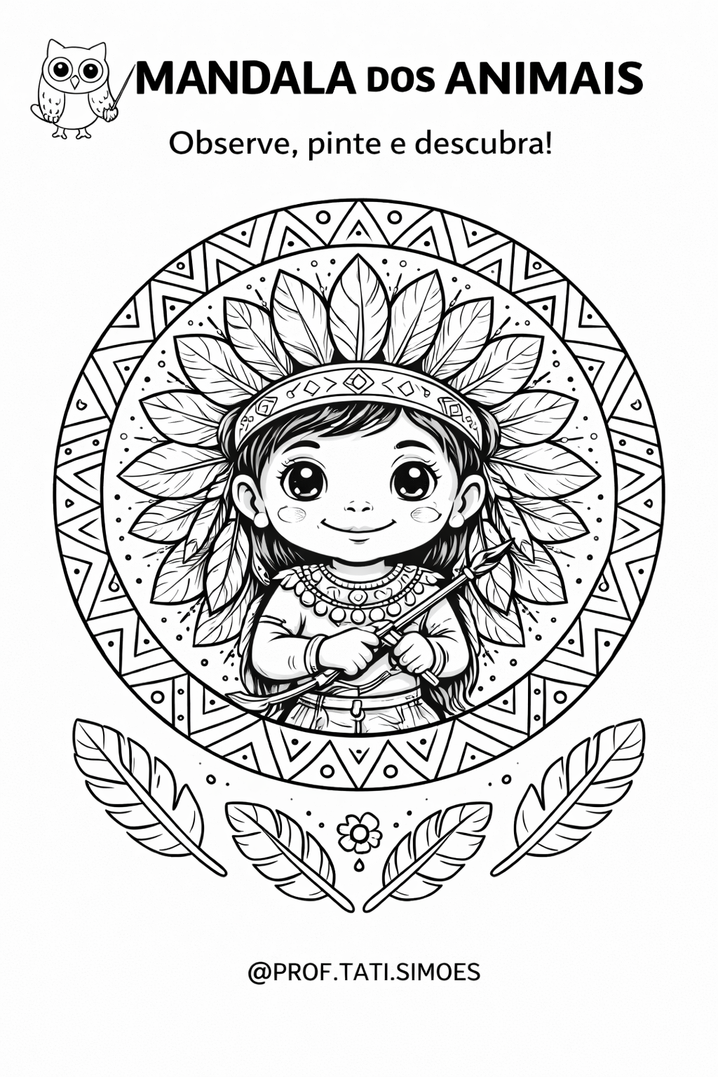Pedagógicas com Grafismos e Natureza @prof.tati.simoes