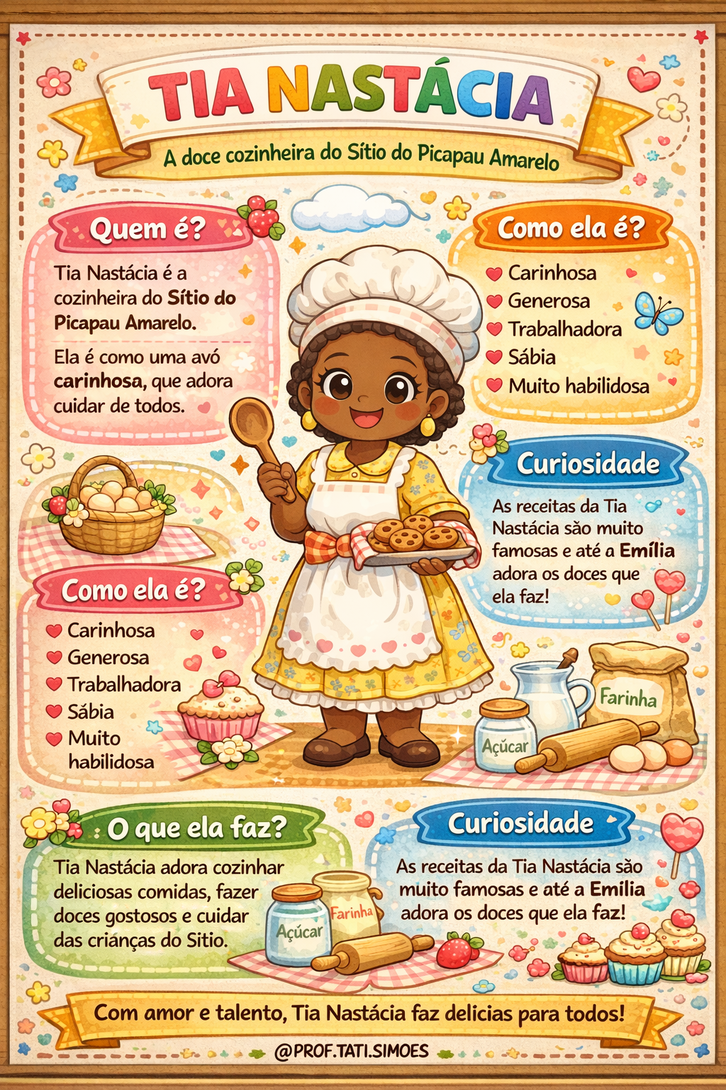 Atividades para Colorir do Sítio do Picapau Amarelo @prof.tati.simoes