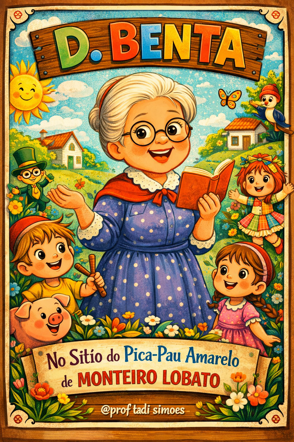 18 de Abril: Monteiro Lobato e o Sítio do Picapau Amarelo na escola @prof.tati.simoes