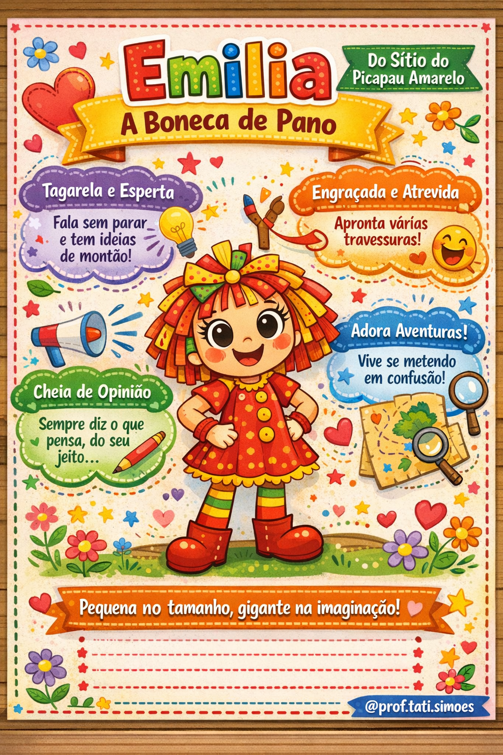 18 de Abril: Monteiro Lobato e o Sítio do Picapau Amarelo na escola @prof.tati.simoes