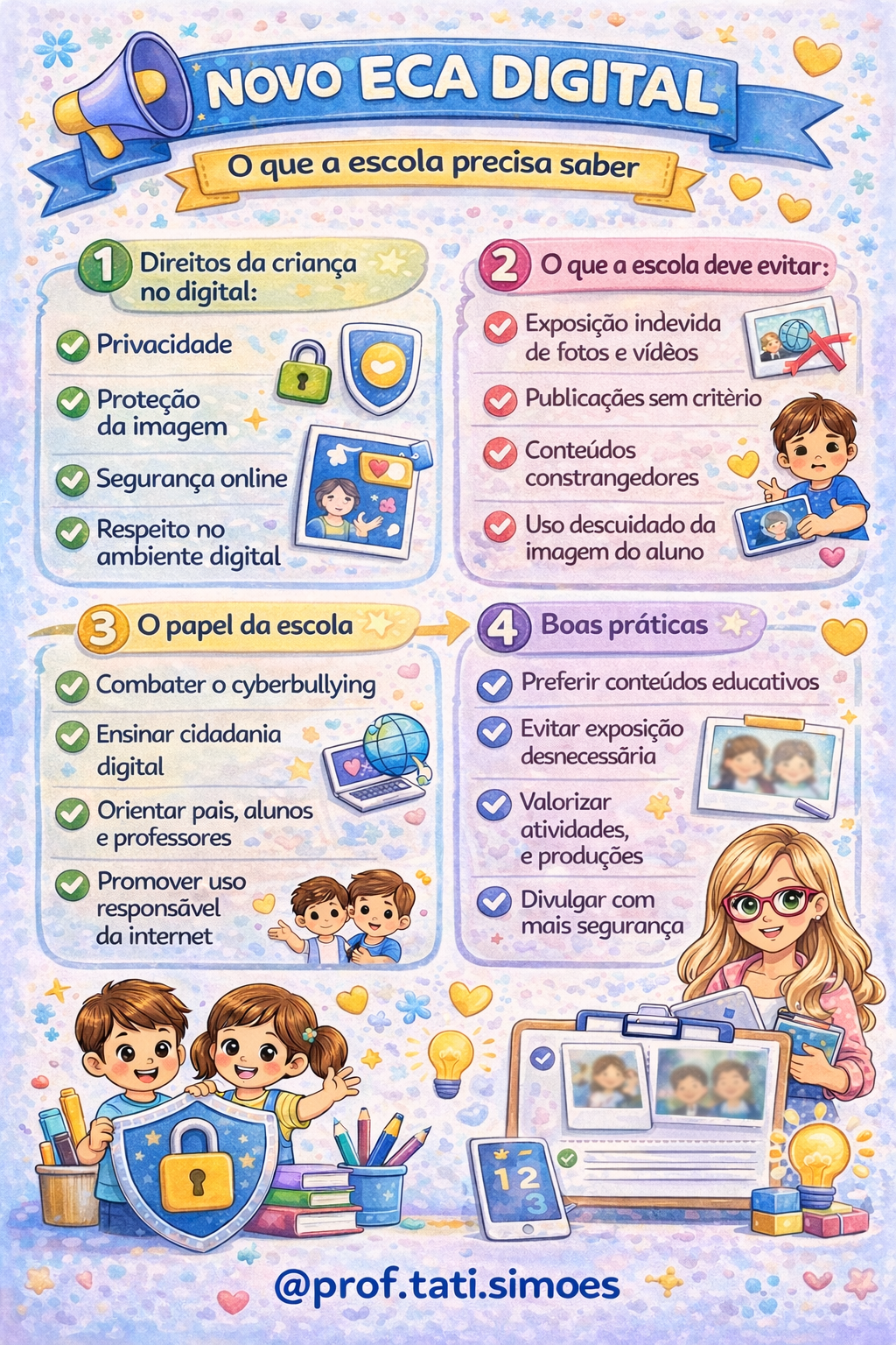 Novo ECA Digital na Escola @PROF.TATI.SIMOES