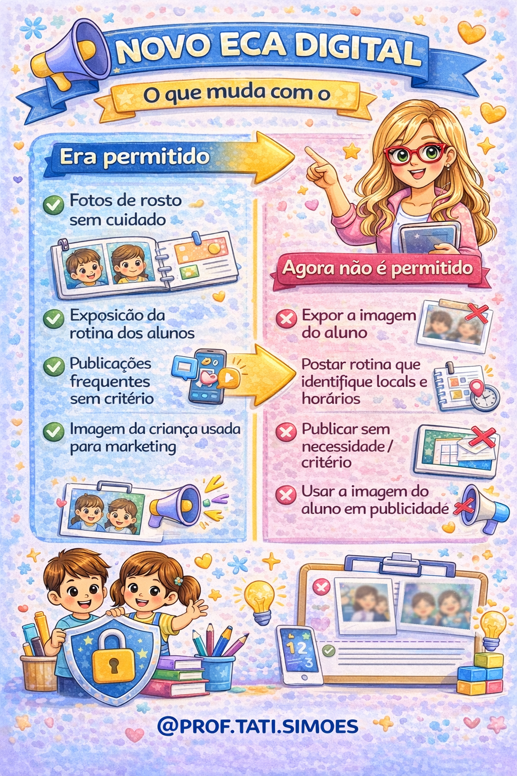 Novo ECA Digital na Escola @PROF.TATI.SIMOES