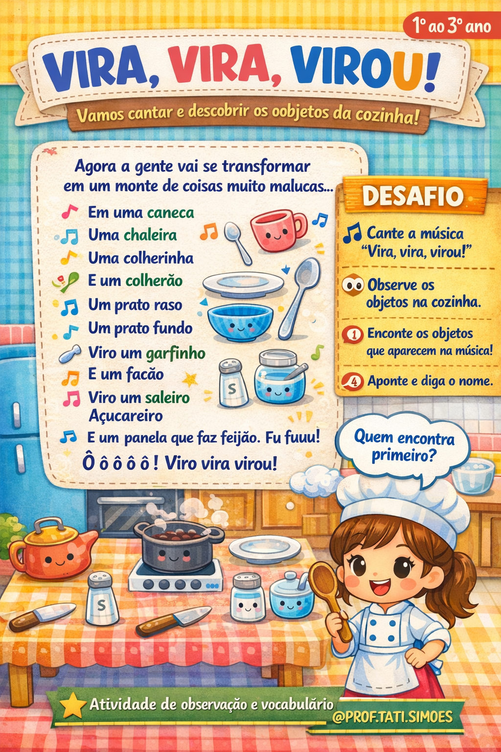 Atividades da Cozinha para 1º ao 3º Ano: Ciências e Matemática Atividades da cozinha para 1º ao 3º ano: explorando materiais, misturas e matemática