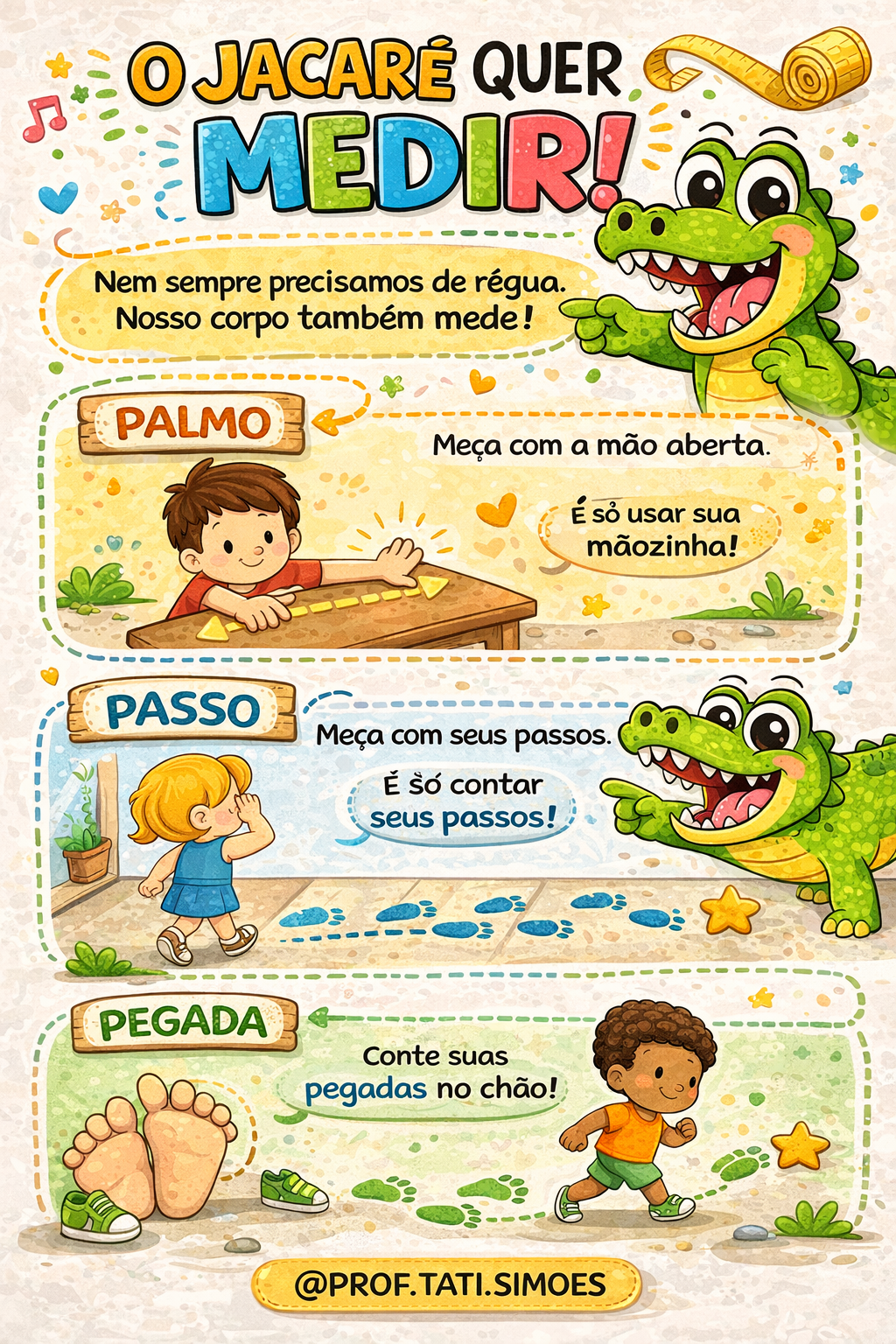 Projeto Eu Conheço um Jacaré: Atividades e BNCC para Imprimir