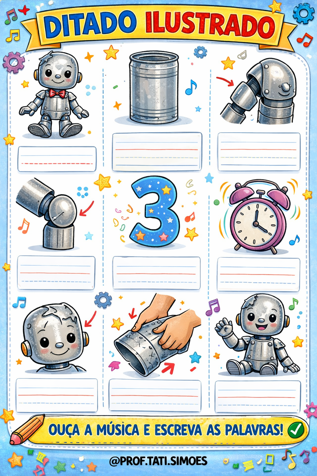 Projeto Minha Boneca de Lata: Atividades Esquema Corporal e BNCC