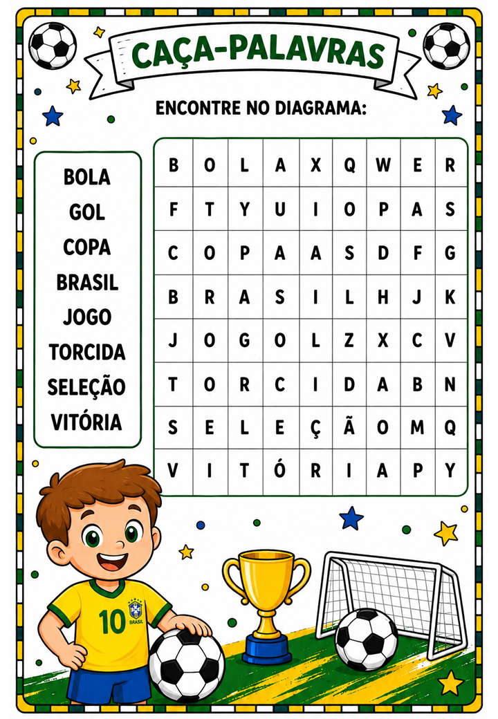 Atividades da Copa do Mundo para Educação Infantil – Diversão, Aprendizagem e Futebol
