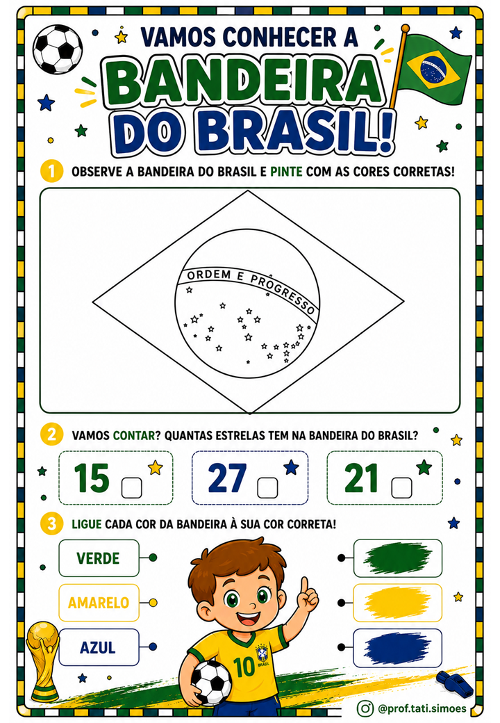 Atividades da Copa do Mundo para Educação Infantil – Diversão, Aprendizagem e Futebol